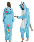 [Custom ] NUOLE Unicorn Kigurumi Onesie - Animal Cosplay Costume Pajamas for Halloween, Christmas, Easter, Adults & Kids
