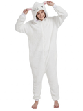 [Custom ] NUOLE Sheep Lamb Kigurumi Onesie - Animal Cosplay Costume Pajamas for Halloween, Christmas, Easter, Adults & Kids