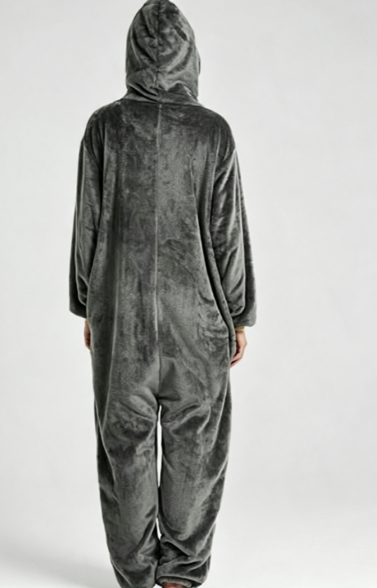 [Custom ] NUOLE Penguin Kigurumi Onesie - Animal Cosplay Costume Pajamas for Halloween, Christmas, Easter, Adults & Kids