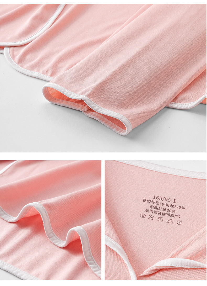 NUOLE Women's EcoCosy Viscose Long Sleeve Pajama Set - Soft Two-Piece Loungewear Sleepwear