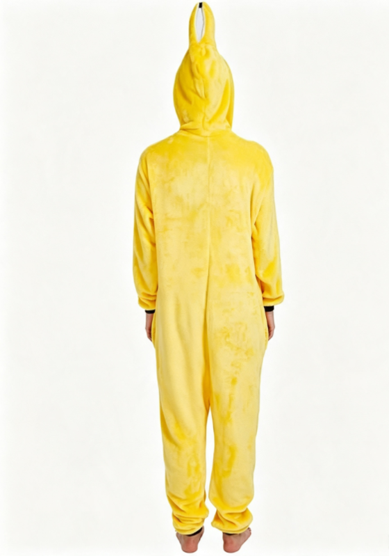 [Custom ] NUOLE Banana Kigurumi Onesie - Fruit Cosplay Costume Pajamas for Halloween, Christmas, Easter, Adults & Kids