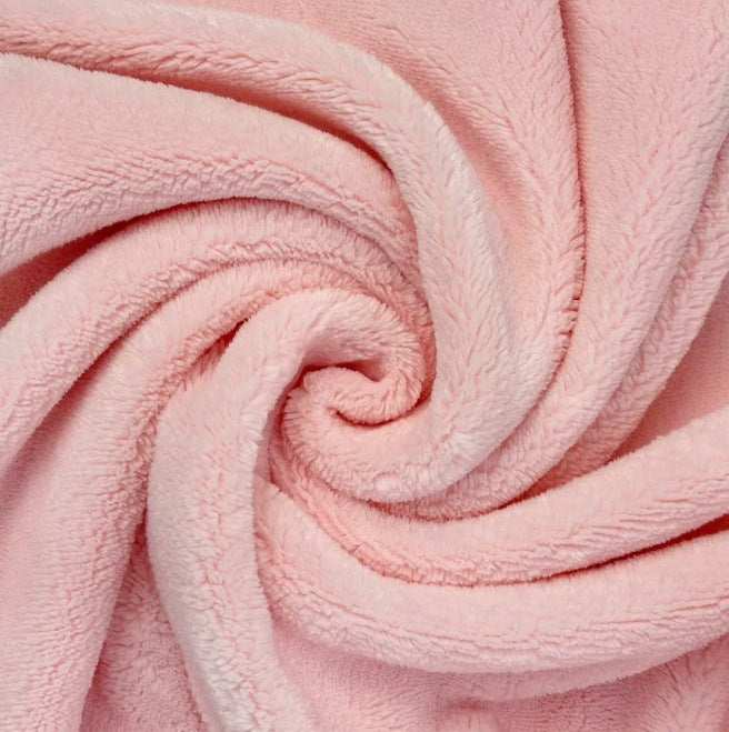 NUOLE Women's Plush Coral Fleece Ruffle Trim Long Bathrobe - Thick Winter Loungewear